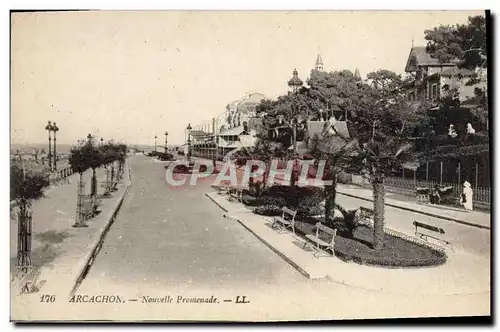 Cartes postales Arcachon Nouvelle Promenade