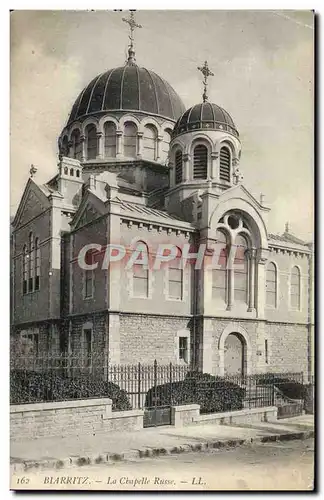 Ansichtskarte AK Biarritz La chapelle Russe Russie Russia