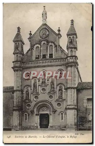 Cartes postales Environs de Biarritz Le Couvent d&#39Anglet Le refuge