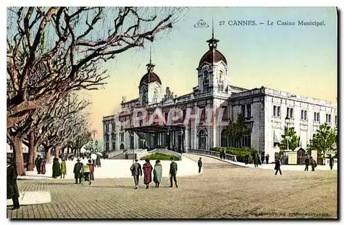 Cartes postales Cannes Le Casino Municipal