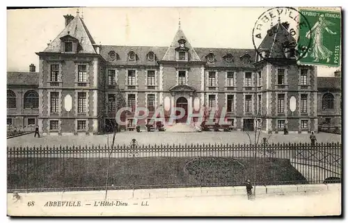 Cartes postales Abbeville L&#39Hotel Dieu