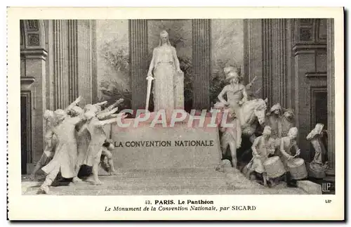 Ansichtskarte AK Paris Le Pantheon Le Monument De La Convention Nationale Par Sicard