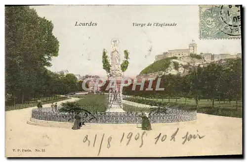 Cartes postales Lourdes Vierge De I&#39Esplanade