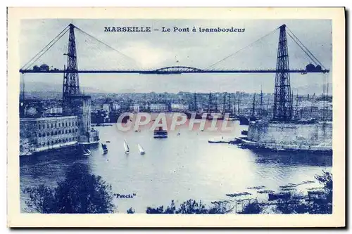 Cartes postales Marseille Le Pont A Transbordeur