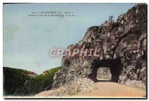 Ansichtskarte AK Le Hohneck Tunnel Et Col De La Schlucht