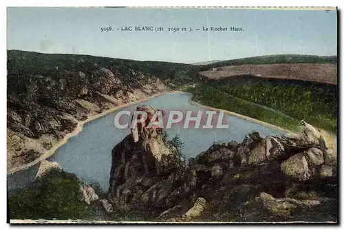 Cartes postales Lac Blanc Le Rocher Hans