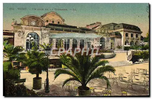 Cartes postales Vichy Un Coin De La Terrasse