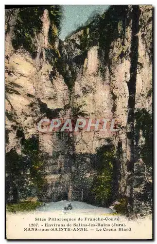 Ansichtskarte AK Environs De Salins Les Bains Nans Sous Sainte Anne Le creux Biard