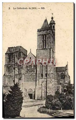 Cartes postales La Cathedrale De Dol