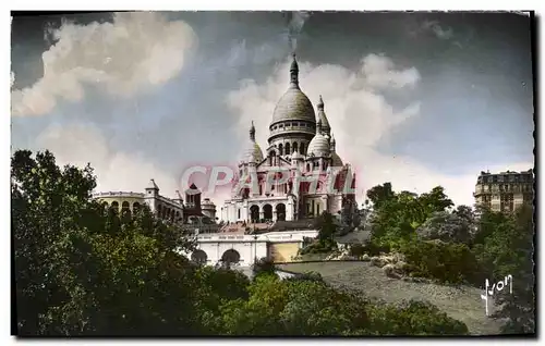 Cartes postales moderne Paris En Flanant Basilique Du Sacre Coeur De Montmartre