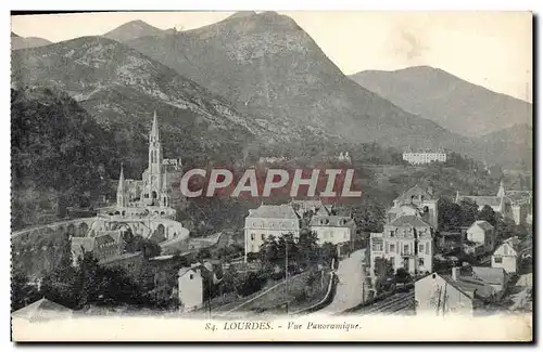 Cartes postales Lourdes Vue Panoramique