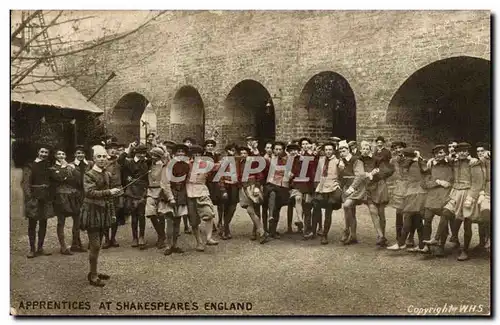 Cartes postales Apprentices At Shakespeares England Shakespeare