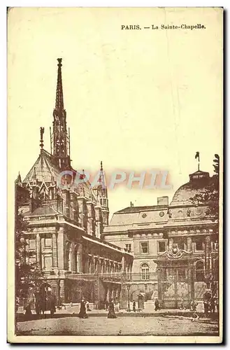 Cartes postales Paris La Sainte Chapelle