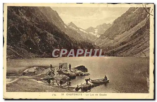 Cartes postales Cauterets Le Lac De Gaube