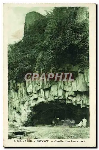 Ansichtskarte AK Royat Grotte Des Laveuses