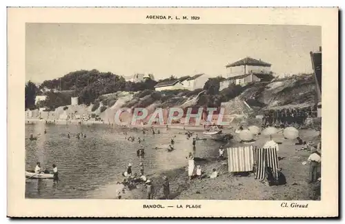 Cartes postales Bandol La Plage