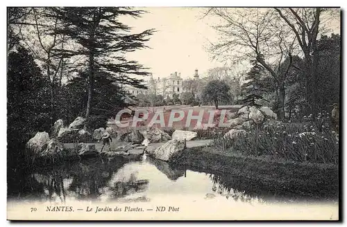 Cartes postales Nantes Le Jardin des Plantes