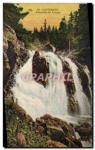 Cartes postales Cauterets Cascades de Lutour