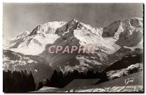 Cartes postales moderne Saint Gervais Les Bains Le Dome de Miage vu du Bettex