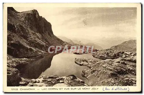 Ansichtskarte AK Chamonix Lac Cornu Et Vue Sur Le Mont Joly