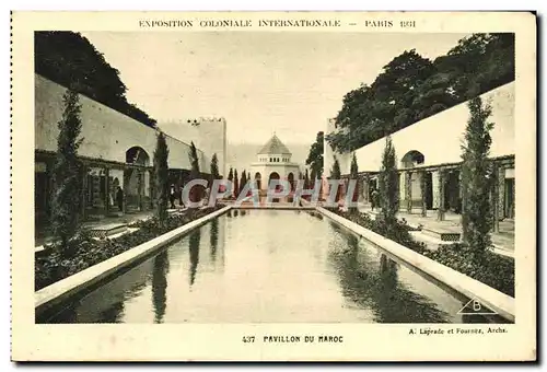 Ansichtskarte AK Exposition Colonale Internationale Paris 1931 Pavillon du Maroc