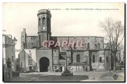 Cartes postales Clarmont Ferrand L&#39Eglise De Chamallieres