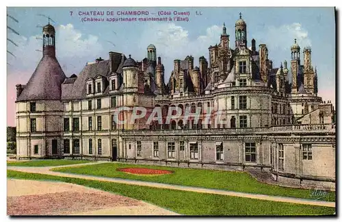 Cartes postales Chateau De Chambord Chateau