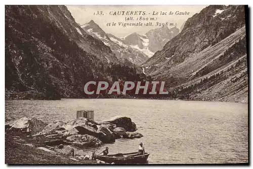 Cartes postales Cauterets Le lac de Gaube et le Vignemale