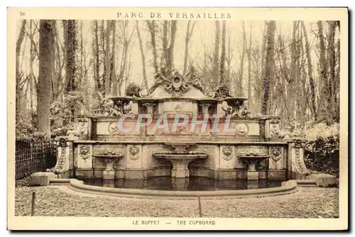 Cartes postales Le Buffet Parc de Versailles