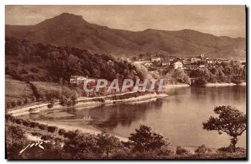 Ansichtskarte AK Hendaye Plage Le Pic de la Haya et Hendaye Ville Vus de Belle Vue