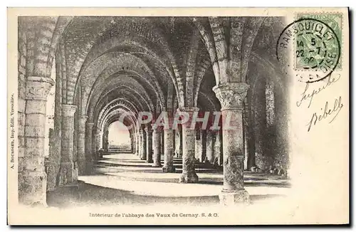 Ansichtskarte AK Interieur de l&#39abbaye des Vaux de Cernay