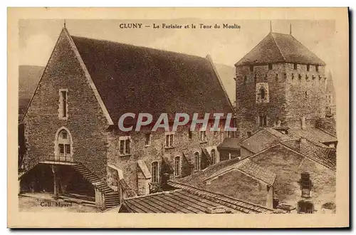 Cartes postales Cluny Le Farinier et la Tour du Moulin