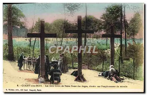 Cartes postales Clichy sous Bois Les trois Croix de Notre Dame des Anges