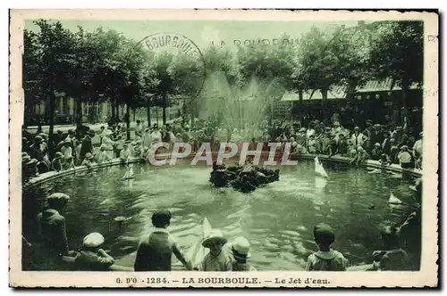 Ansichtskarte AK La Bourboule Le Jet d&#39Eau