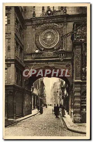 Cartes postales Rouen La Grosse Horloge