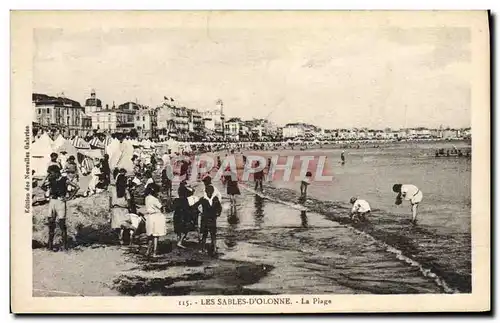 Cartes postales Les Sables d&#39Olonne La Plage