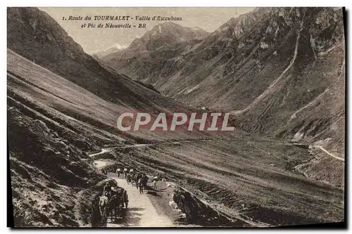 Cartes postales Route Du Tourmalet Vallie D&#39Escoubous Et Pic De Neouvielle