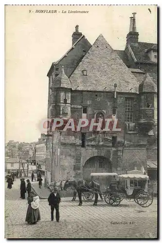 Cartes postales Honfleur La Lieutenance