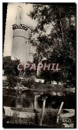 Cartes postales moderne Mehun Sur Yevre Cher Le chateau Charles VII pres du moulin