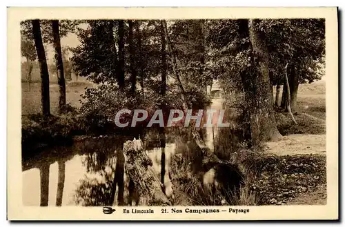 Cartes postales En Limousin Nes Campagnes Paysage