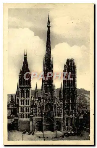 Cartes postales Rouen La Cathedrale