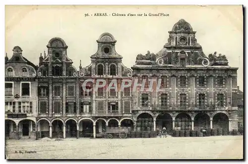 Cartes postales Arras Chateau D&#39Eau Sur La Grand Place