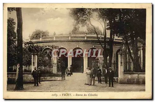 Cartes postales Vichy Source Des Celestins