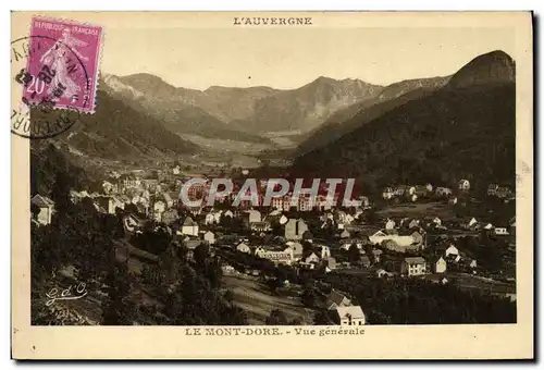 Cartes postales Le Mont Dore Vue generale