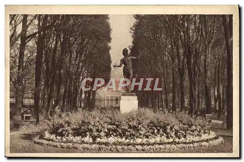 Ansichtskarte AK Paris En Flanant Jardin Du Luxembourg