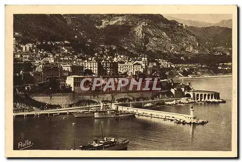 Cartes postales Monte Carlo vu de Monaco