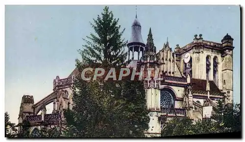 Ansichtskarte AK Chaumont en Vexin L&#39eglise St Jean Baptiste cote Nord