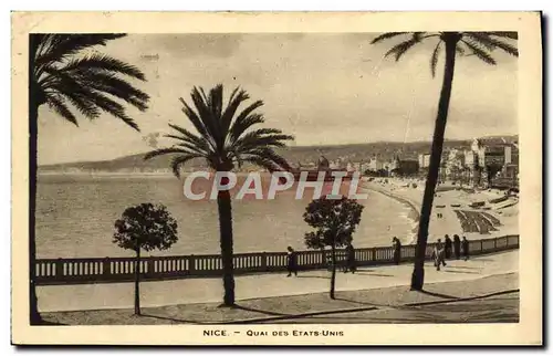 Cartes postales Nice Quai des Etats Unis