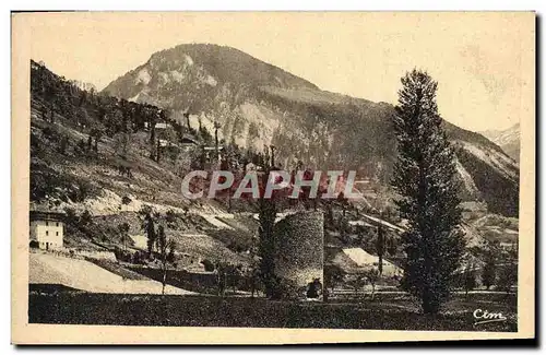 Cartes postales Bourg St Maurice Tour de Rochefort et le Mont Combottier