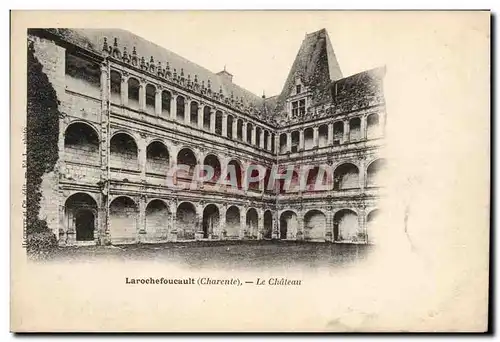 Cartes postales Larochefoucault Le chateau